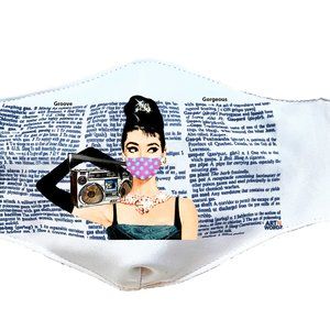 Audrey's Beats Hepburn Fashionable Face Mask